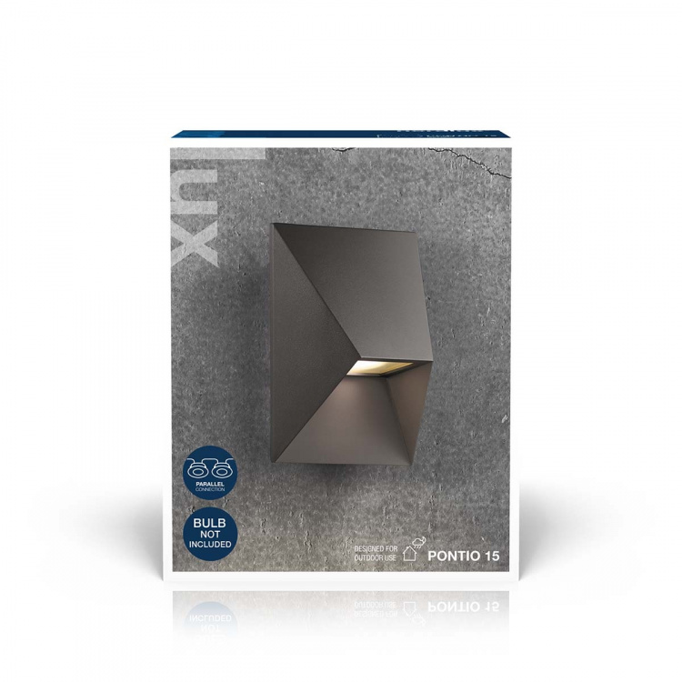 Nordlux Pontio 15 Vegglampe Svart