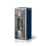 Nordlux Nico Round 22 Vegglampe Svart