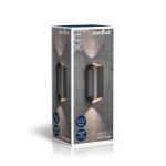 Nordlux Nico Round 22 Vegglampe Svart