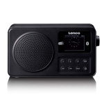 Lenco Bærbar DAB+/FM-radio med Bluetooth® Svart