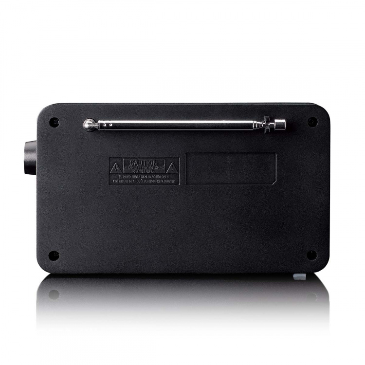 Lenco Bærbar DAB+/FM-radio med Bluetooth® Svart