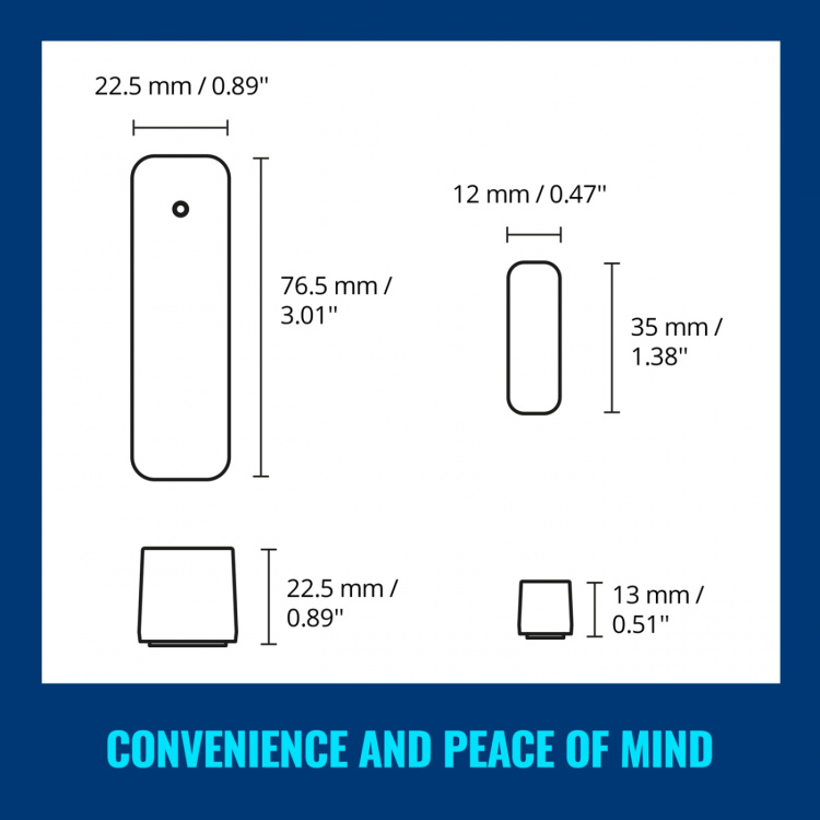 WiZ WiFi Smart kontaktsensor 1-pakning
