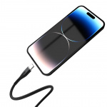 STATIK Magnetisk Kabel Magstack Pro USB-C Til USB-C Svart 1m