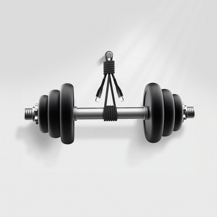 STATIK Magnetisk Kabel Magstack Pro USB-C Til USB-C Svart 1m