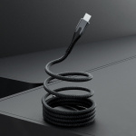 STATIK Magnetisk Kabel Magstack Pro USB-C Til USB-C Svart 1m
