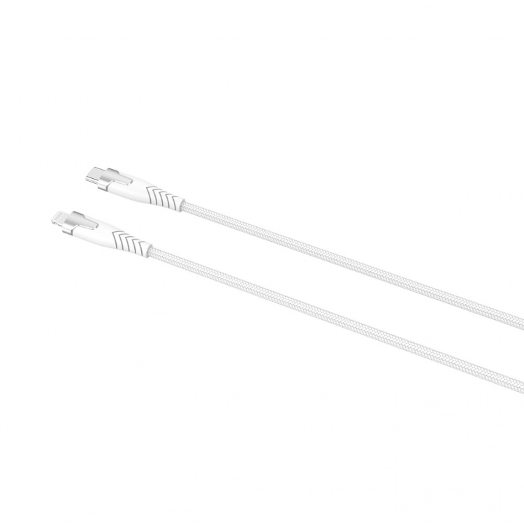 Gear Kevlar Kabel Pro Usb-C Til Lightning Metallhus Hvit 1,5m