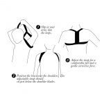 SWEDISH POSTURE Skulderstøtte Classic Hvit M-L