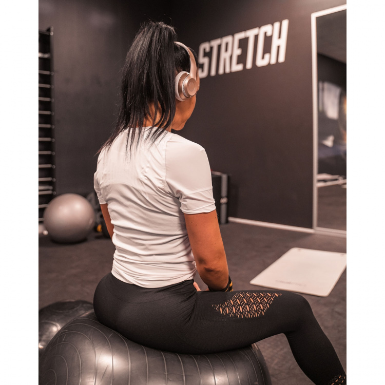 SWEDISH POSTURE T-shirt Dame Posture Reminder Hvit L