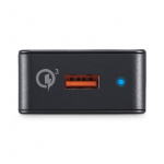 Hama Hurtiglader Fast Charger 1x USB-A Qualcomm 19.5w Svart