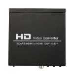 North SCART+HDMI til HDMI HD Konverter og Switch Svart