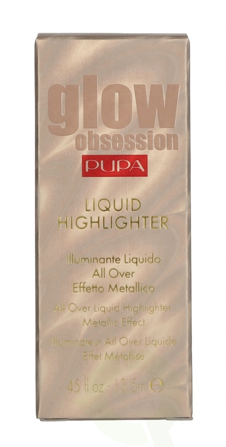Pupa Milano Pupa Glow Obsession All Over Liquid Highlighter 13,5 ml #100 Sunrise