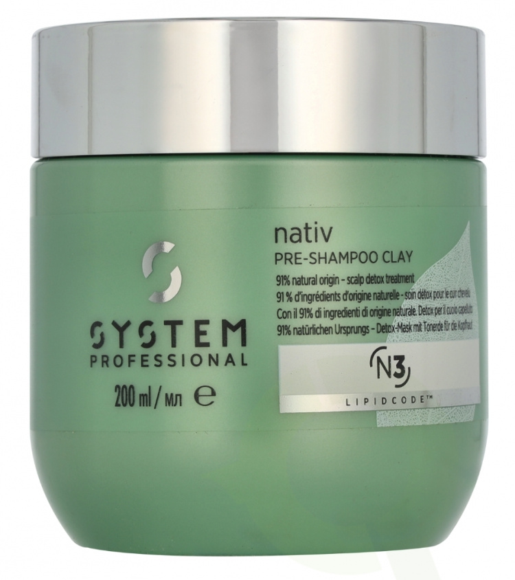 Wella System P. - Nativ Pre-Shampoo Clay N3 200 ml
