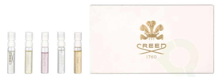 Creed Woman\'s Inspiration Floral Edition Set 8,5 ml Aventus For Her 1,7ml/Carmina 1,7ml/Wind Flowers 1,7ml/Queen Of Silk 1,7ml/ Spring Flower 1,7ml