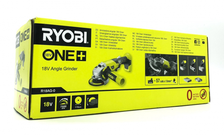 Ryobi One+ R18AG-0 vinkelslip