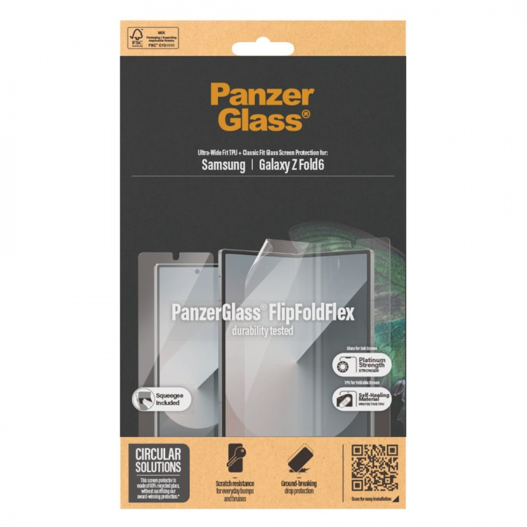 PanzerGlass Flipfoldflex Screen Protector Samsung Galaxy Z Fold6 Glass & Film