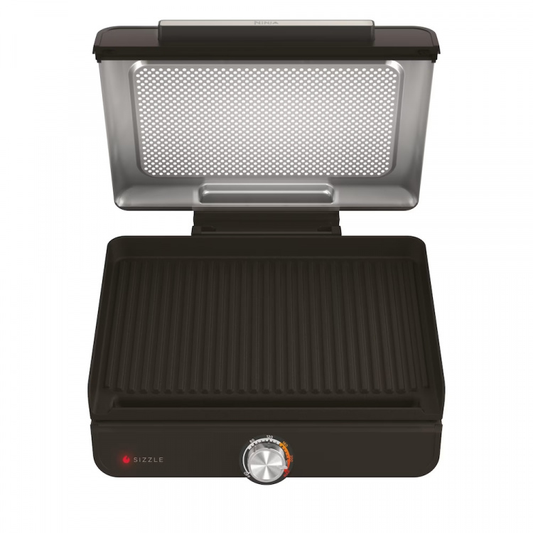 Ninja GR101EU Sizzle Griddle & Grill 1450W Svart