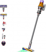 Dyson V12 Detect Slim Absolute Cordless Handheld Vacuum Cleaner, 150W 0.35 litre, Gold Dyson V12 Detect Slim Absolute Cordless Handheld Vacuum Cleaner, 150W 0.35 litre, Gold