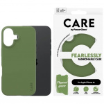 PanzerGlass CARE Fashionable Case for iPhone 16 Grön