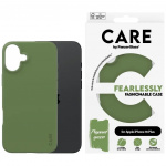 PanzerGlass CARE Fashionable Case for iPhone 16 Plus Grön