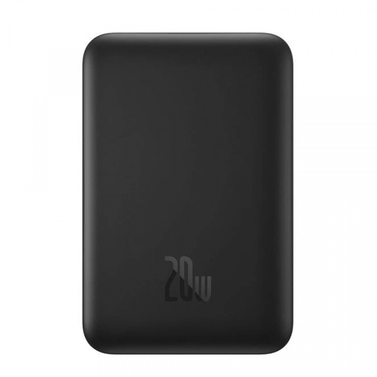 Baseus 10000 mAh Powerbank med trådlös laddning 20W Svart