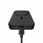 Baseus 10000 mAh Powerbank med trådlös laddning 20W Svart