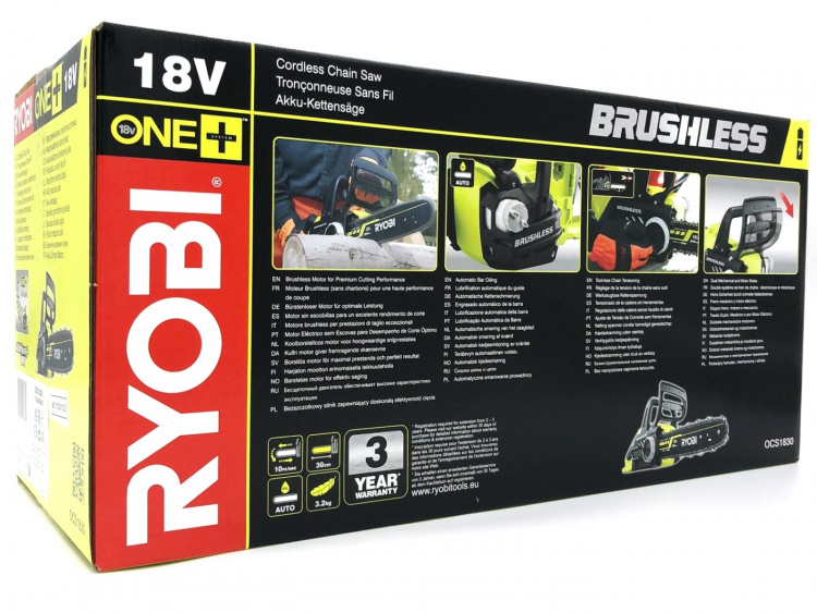 Ryobi One+ OCS1830 Motorsåg Elektrisk 3,2kg