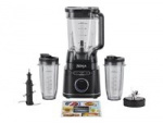 Ninja TB301EU Detect Power Mixer Pro Blender 6 automatiska program Låghastighetsfunktion Mediumfunktion Höghastighetsfunktion Svart