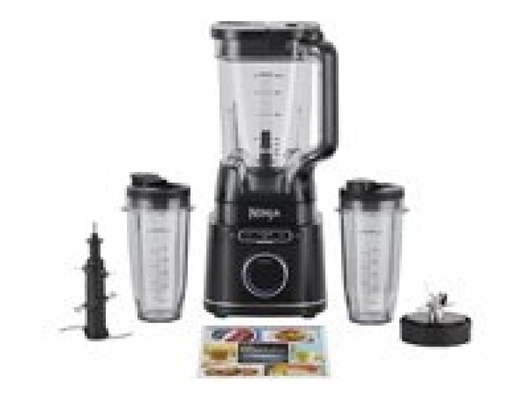 Ninja TB301EU Detect Power Mixer Pro Blender 6 automatiska program Låghastighetsfunktion Mediumfunktion Höghastighetsfunktion Svart