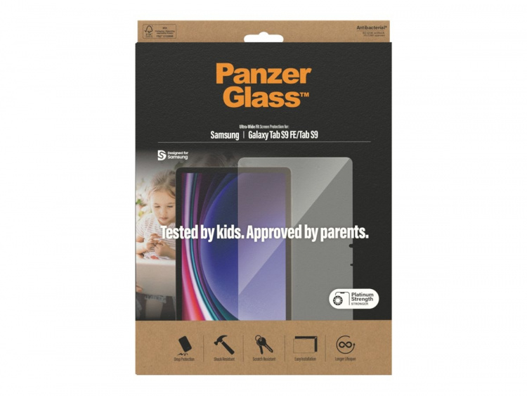 PanzerGlass Screen Protector to Samsung Galaxy Tab S9