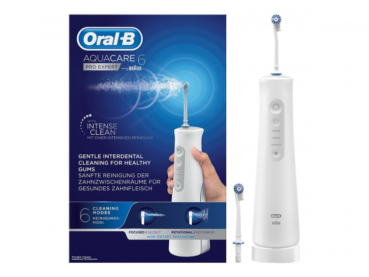 Oral B Aquacare 6 Pro-Expert, Mouth Shower, White