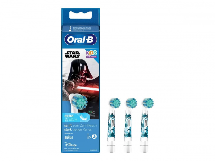 Oral B Star Wars Brush Heads, 3 pcs
