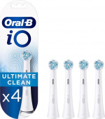 Oral B iO Ultimate Clean Brush Head, White 4-pack