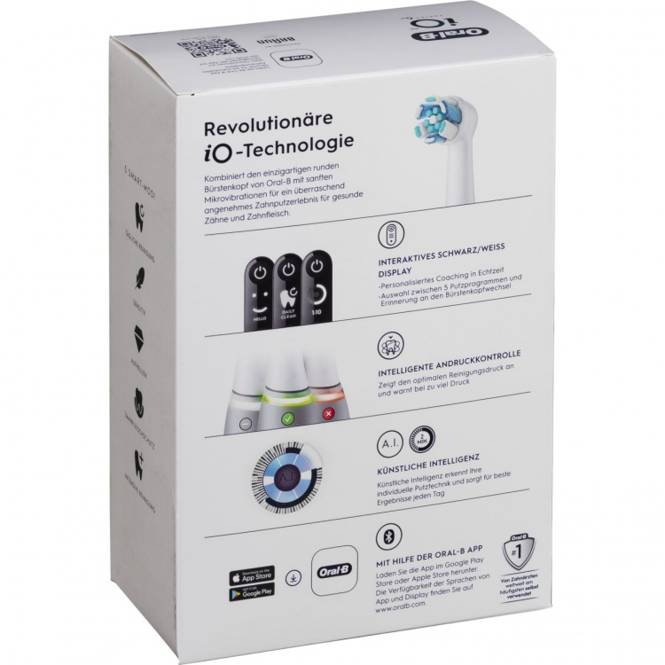 Oral B iO Series 6N Electric toothbrush, Grey Oral B iO Series 6N Electric toothbrush, Grey