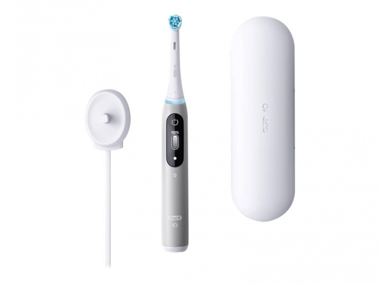 Oral B iO Series 6 Electric toothbrush, Opal grey