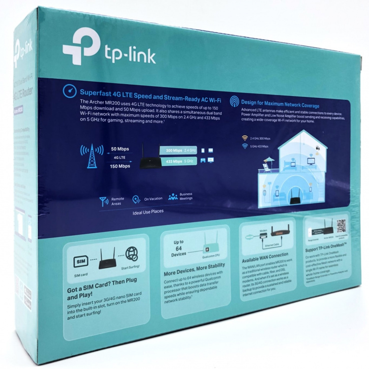 TP-Link Archer MR200 trådlös router Desktop