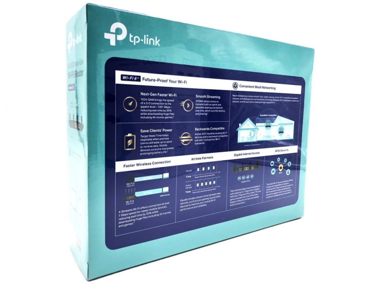 TP-Link Archer AX17 V1 trådlös router Desktop