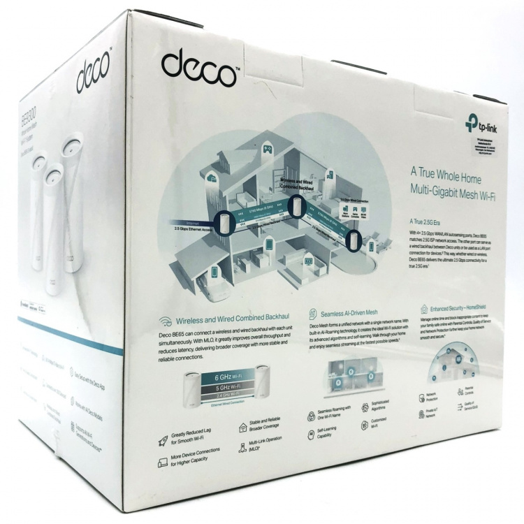 TP-Link Deco BE65 V1 Wi-Fi-system Desktop