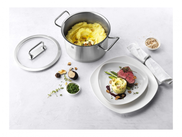 Zwilling Pro cauldron set 5 pcs, Silver