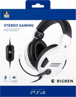 bigben playstation 4 HW bigben Stereo Gaming Headset v3 (hvit)