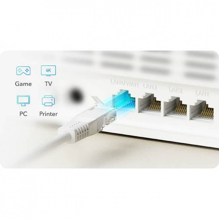 CUDY 4G Router LT15E CAT12/WF6 AX3000 Gigabit