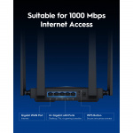 CUDY Ruter Wi-Fi Router WR3600 WF7 BE3600 Gigabit Mesh CUDY Ruter Wi-Fi Router WR3600 WF7 BE3600 Gigabit Mesh