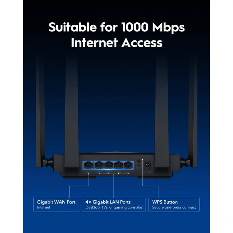 CUDY Ruter Wi-Fi Router WR3600 WF7 BE3600 Gigabit Mesh CUDY Ruter Wi-Fi Router WR3600 WF7 BE3600 Gigabit Mesh