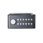 Lenco DAB+/FM-radiovekkerklokke med fargeskjerm, sleep timer og dobbel alarmfunksjon Svart