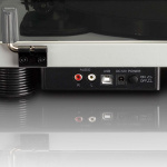 Lenco Platespiller med innebygde høyttalere USB-koding Grå