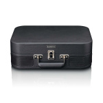 Lenco Retro Bluetooth® platespiller med innebygde høyttalere Svart
