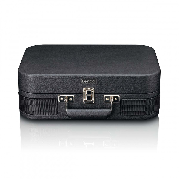Lenco Retro Bluetooth® platespiller med innebygde høyttalere Svart