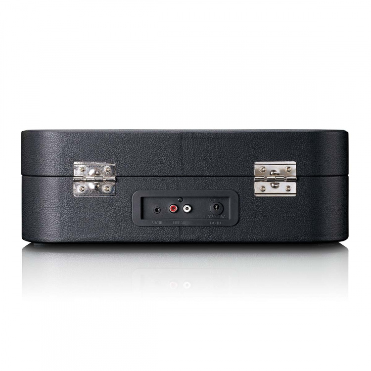 Lenco Retro Bluetooth® platespiller med innebygde høyttalere Svart