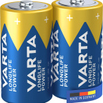 Varta Alkaline Batteri C 1.5 V High Energy 2-Blister