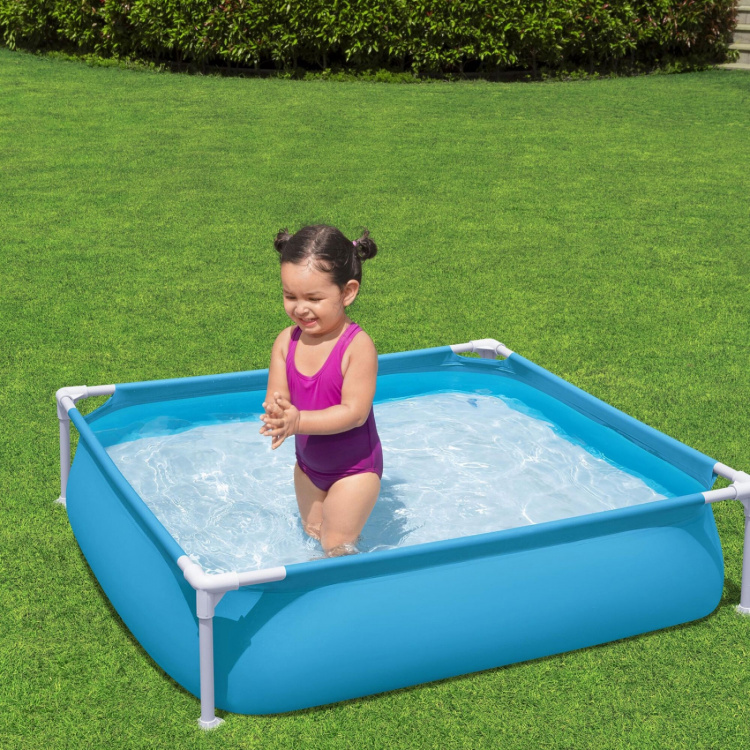 Bestway My First Frame Pool 1,22 m x 1,22 m x 30,5 cm Bestway My First Frame Pool 1,22 m x 1,22 m x 30,5 cm