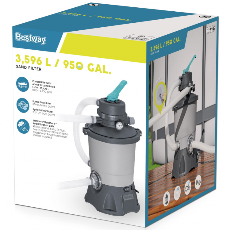 Bestway Sandfilterpumpe 3596 l/t